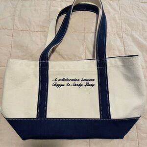 Sandy Liang Baggu Tote Small Boat LL Bean